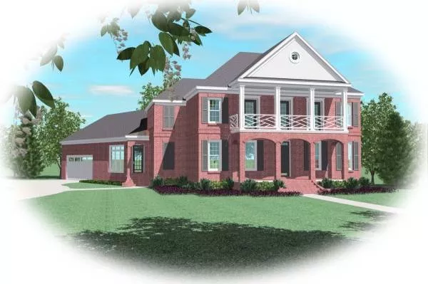 image of louisiana house plan 8152